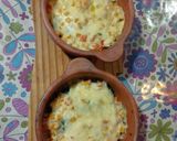 Foto del paso 6 de la receta: Cazuelitas con reciclado de pollo, espinacas y choclo
