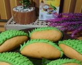 Foto langkah ke 7 dari resep Bakpao (no mixer) karakter durian montong.