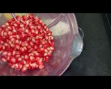 A picture of step 1 of Pomegranate pudding.