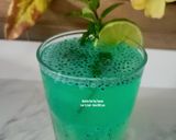 A picture of step 3 of Gatorade Cool Blue Fuljar Fountain Soda - 2 minutes.