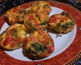 Foto del paso 4 de la receta: Muffins de espinaca y tomate