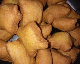 A picture of step 6 of Mandazi #4weekschallenge.