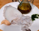 Foto del paso 1 de la receta: Sepia en la freidora de aire (Sin sal)