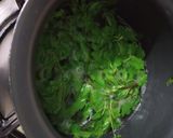 A picture of step 1 of Bathua Paratha.