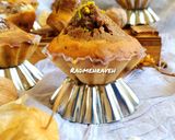 عکس مرحله 4 از دستور کیک دو رنگ گردو و چیپس شکلات