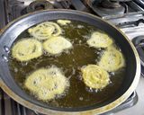 A picture of step 19 of Moong Daal Jalebis.