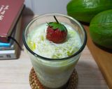 Foto langkah ke 3 dari resep Alpukat Kocok Creamy Matcha.