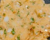 A picture of step 3 of Masala cheese Toast.
