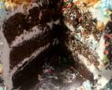 Blackforest Cake pemula langkah memasak 9 foto