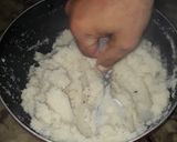 A picture of step 1 of Stuff suji balls.