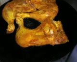 A picture of step 3 of Chicken tawa pice.