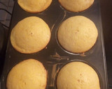 Foto del paso 6 de la receta: Muffins de frutas abrillantadas y maní con pasas de uva