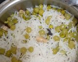 A picture of step 3 of Fresh Green Peas Pulao.