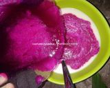 Foto langkah ke 6 dari resep Kue Lapis Buah Naga.