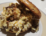 Foto del paso 9 de la receta: Revuelto de champiñones y queso🍄🧀