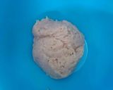 Foto langkah ke 1 dari resep Nugget ayam wortel mudah no giling.