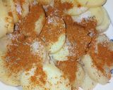 A picture of step 2 of Lemon Potatoes.