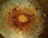 A picture of step 2 of Saim, matar & Aloo ka salan.
