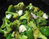 ব্রোকলি ক্যাপ্সিকাম কাজু কারি (Broccoli Capsicum Kaju Curry,Recipe in Bengali) রেসিপির ধাপ 3 ছবি