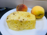 Tarta de durazno y piña invertida