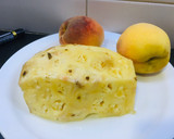 Foto del paso 1 de la receta: Tarta de durazno y piña invertida