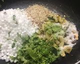 A picture of step 3 of Sabudana Khichdi.