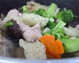 Hình bước làm 3 của món Canh bóng thập cẩm
