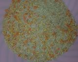 A picture of step 1 of Khichri.