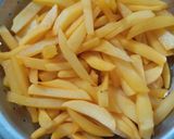A picture of step 1 of Honey Chili Potato.