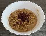 A picture of step 11 of Banana Walnut Cranberry Tea Cake.