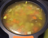 Foto del paso 3 de la receta: Sopa de puerros con hueso de jamón