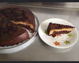 Une image de l'étape 5 de Gâteau aux trois chocolats.