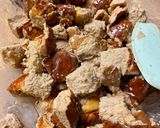 A picture of step 1 of Chocolate Milk Bread Pudding.