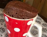 Foto del paso 5 de la receta: Bizcochuelo de chocolate en taza o tupper al microondas 🍫