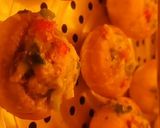 A picture of step 4 of Cheesy Italian mushrooms.