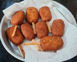 صورة لخطوة 2 من وصفة لي سالي مالحين على شكل ايسكيمو بنة رووووووعة🥰🌮🌯🫔
