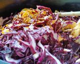 Une image de l'étape 4 de Chou rouge aux lardons pommes et curry au Cook Expert et sa cocotte..