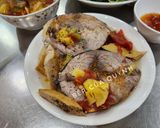 Hình bước làm 5 của món Bún cá ngừ, chả cá