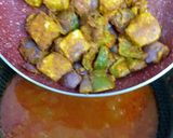 A picture of step 10 of Paneer Tikka Masala.