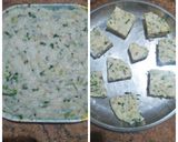 A picture of step 3 of Samak Rice Katli(falahari).