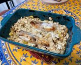 A picture of step 9 of Monkfish Tail with Fennel, Skyr, Lemon, and Mediterranean Spices.