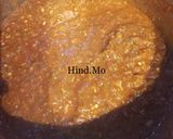 A picture of step 3 of Cooked Green Chili Sauce (Daqoos).