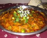 A picture of step 10 of Raw Turmeric Sabzi.