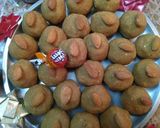 A picture of step 3 of Roasted Black chana ladoo.