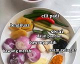 Gambar langkah 1 resipi Tumis Asam Ikan Kerisi Bersama Labu Air.