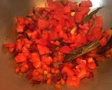 A picture of step 3 of Red soup.