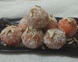 A picture of step 5 of Coconut laddoo.