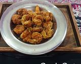 A picture of step 4 of Fried Prawns with Potato Starch.