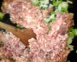 Foto del paso 4 de la receta: Capeado de papa relleno de carne, vegetales y queso mix