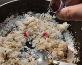 A picture of step 4 of Orange pulao.